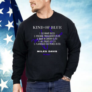 King Of Blue Miles Davis So What Freddie Freeloader Blue In Green Shirt