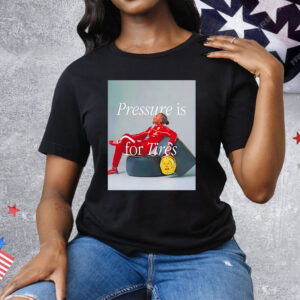 Lewis Hamilton Pressure Is For Tires Tee Shirt