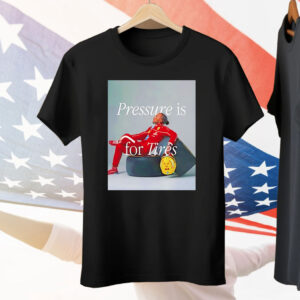 Lewis Hamilton Pressure Is For Tires Tee Shirt