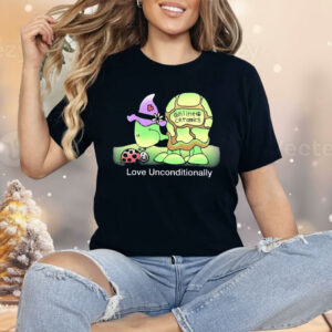 Love Unconditionally Online Ceramics Turtle Shirt