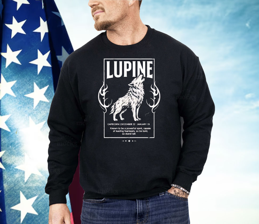Lupine Known To Be A Powerful Spirit Shirt