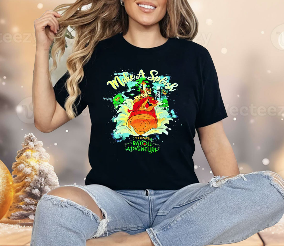 Make a splash Tiana’s Bayou Adventure Shirt
