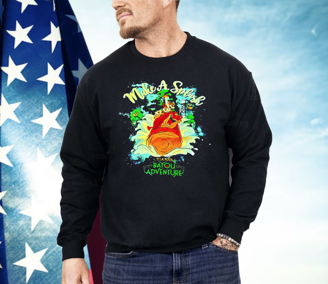Make a splash Tiana’s Bayou Adventure Shirt