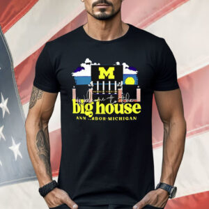 Michigan Wolverines Welcome To The Big House Stadium Gates Hyper Local Core Shirt