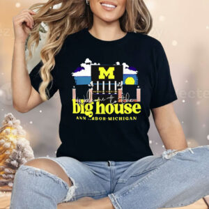 Michigan Wolverines Welcome To The Big House Stadium Gates Hyper Local Core Shirt