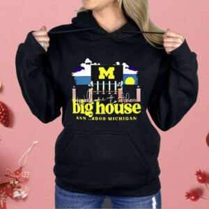 Michigan Wolverines Welcome To The Big House Stadium Gates Hyper Local Core Tee Shirt
