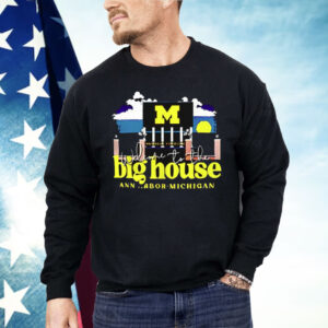 Michigan Wolverines Welcome To The Big House Stadium Gates Hyper Local Core Shirt