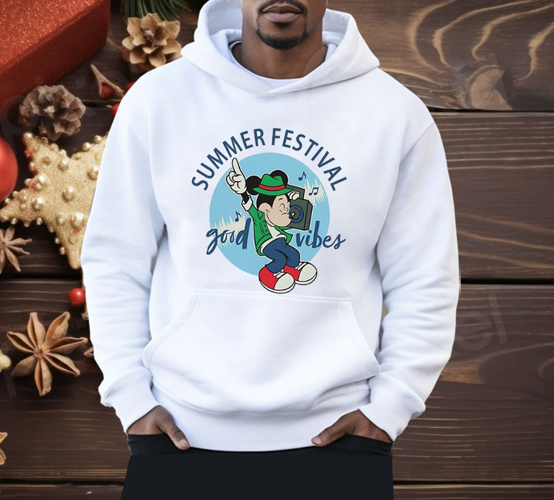 Mickey Summer Festival Good Vibes Shirt