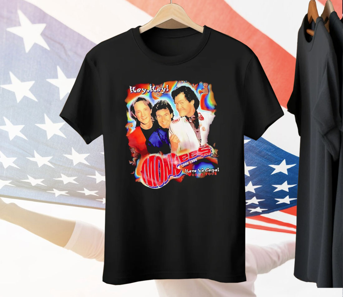 Monkees Here We Come World Tour Tee Shirt
