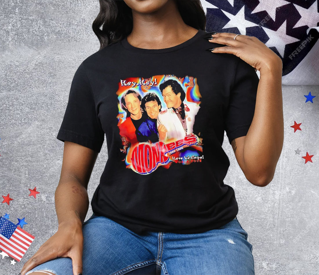 Monkees Here We Come World Tour Tee Shirt