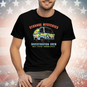 Mystery Inc.’s Mystery Machine Scooby Doo Strange Mysteries Investigation Crew Tee Shirt