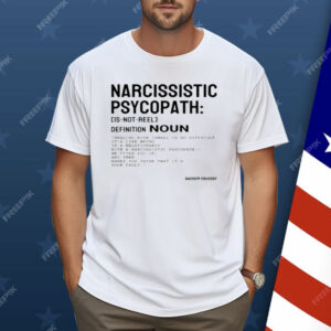 Narcissistic Psychopath Bassem Youssef Shirt