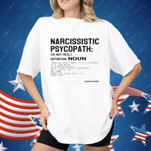Narcissistic Psychopath Bassem Youssef Shirt