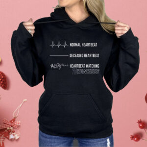 New York Yankees Normal Heartbeat Deceased Heartbeat Heartbeat Watching Shirt