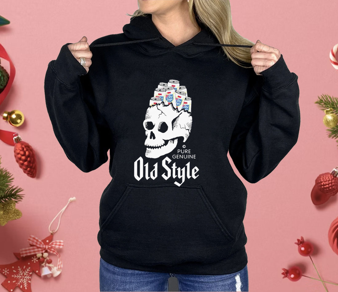Old Style Beer Beer Brains Skull Shirt