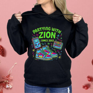 Partying With Zion Since 2012 Shirt