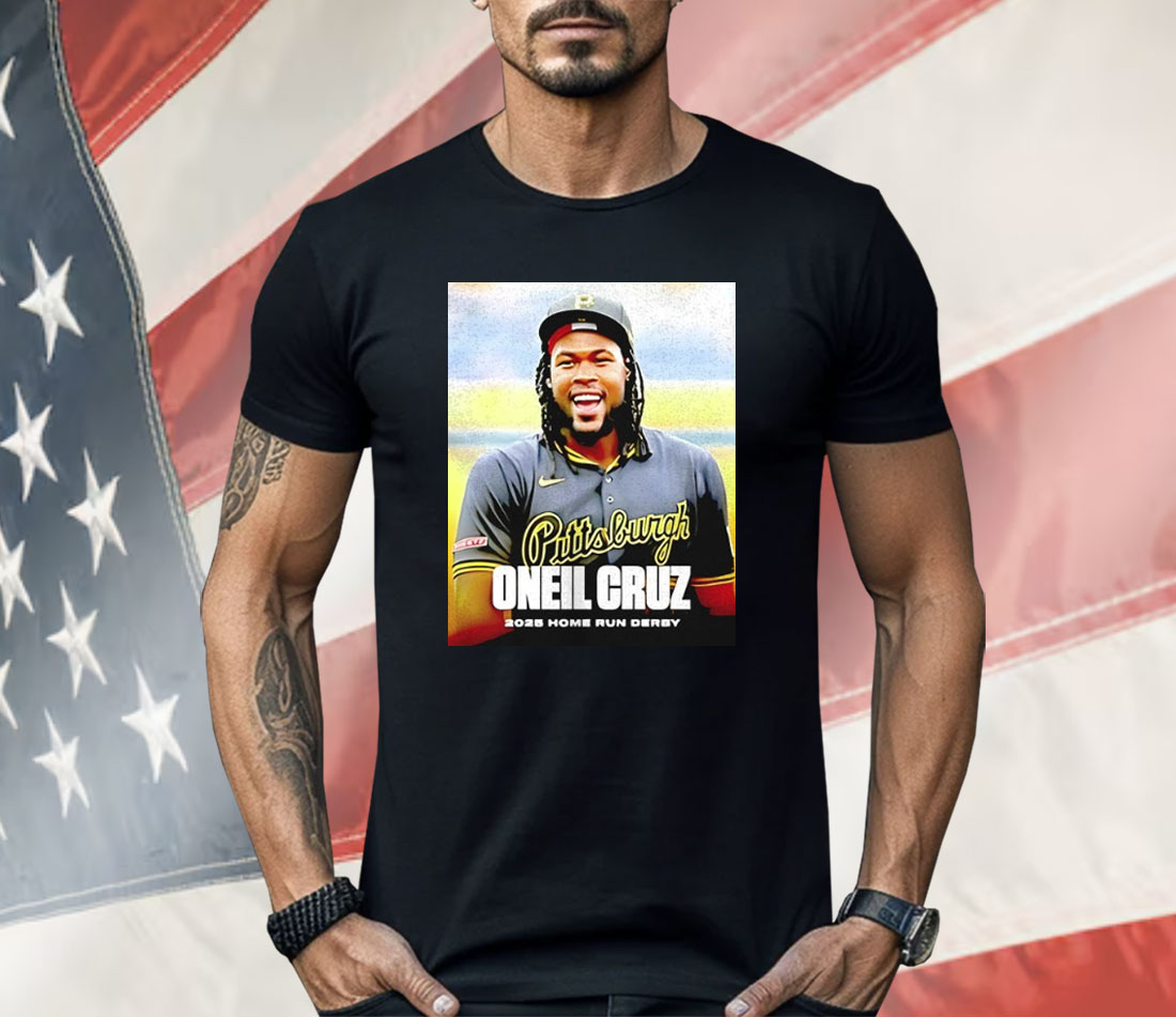 Pittsburgh Pirates Oneil Cruz 2025 Home Run Derby Shirt