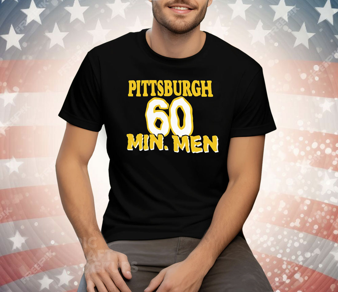 Pittsburgh Steelers 60 Min Men Tee Shirt
