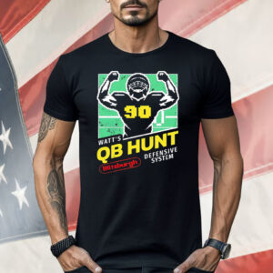 Pittsburgh Steelers Watt’s QB Hunt Video Game Retro Shirt