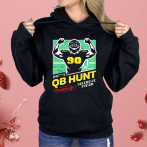 Pittsburgh Steelers Watt’s QB Hunt Video Game Retro Shirt