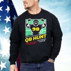 Pittsburgh Steelers Watt’s QB Hunt Video Game Retro Shirt