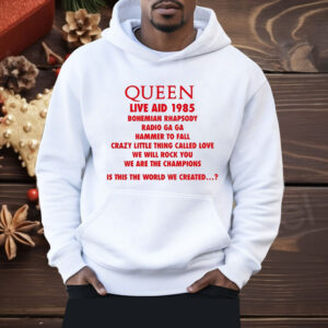 Queen live Aid 1985 Bohemian Rhapsody Shirt