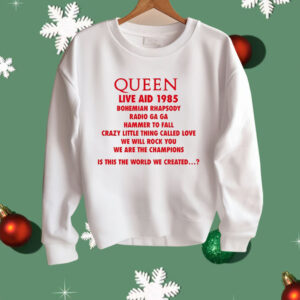 Queen live Aid 1985 Bohemian Rhapsody Shirt