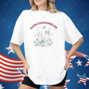Rage Consumes Me Cat Shirt