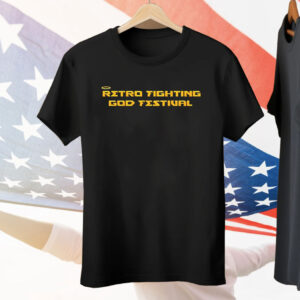 Retro Fighting God Festival Tee Shirt