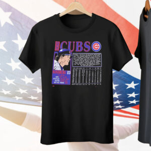 Ryne Sandberg Chicago Cubs Tee Shirt