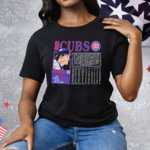 Ryne Sandberg Chicago Cubs Tee Shirt