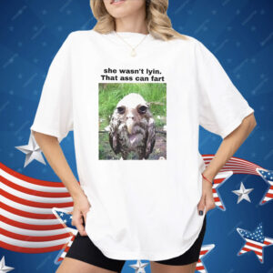 She Wasn’t Lyin That Ass Can Fart Shirt