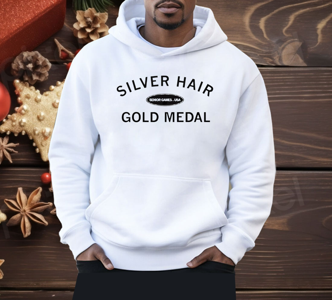 Silver Hair Gold Medal Shirt