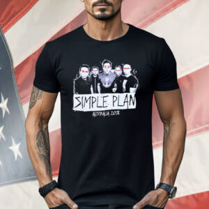 Simple Plan Australia Tour 2018 Photo Shirt