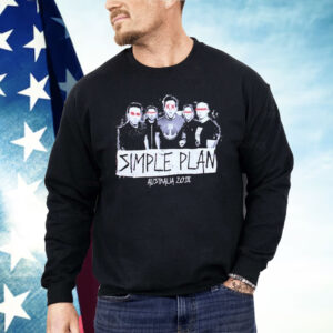 Simple Plan Australia Tour 2018 Photo Shirt