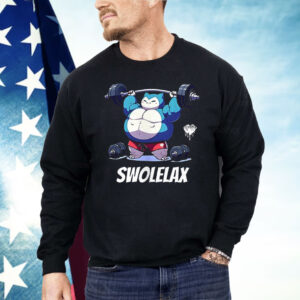 Snorlax Pokemon Swolelax Muscle Gym Shirt