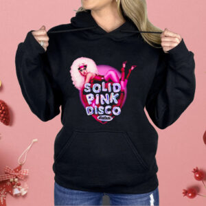 Solid Pink Disco Balloon Heart Shirt