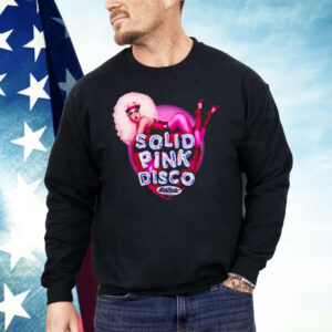 Solid Pink Disco Balloon Heart Shirt