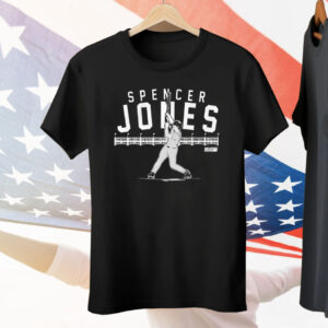 Spencer Jones New York Yankees Slugger Swing Tee Shirt