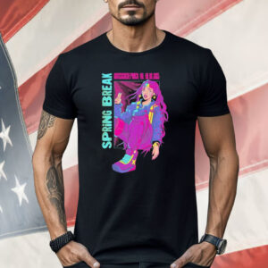 Sputnik Spring Break Festival Superheldin Shirt