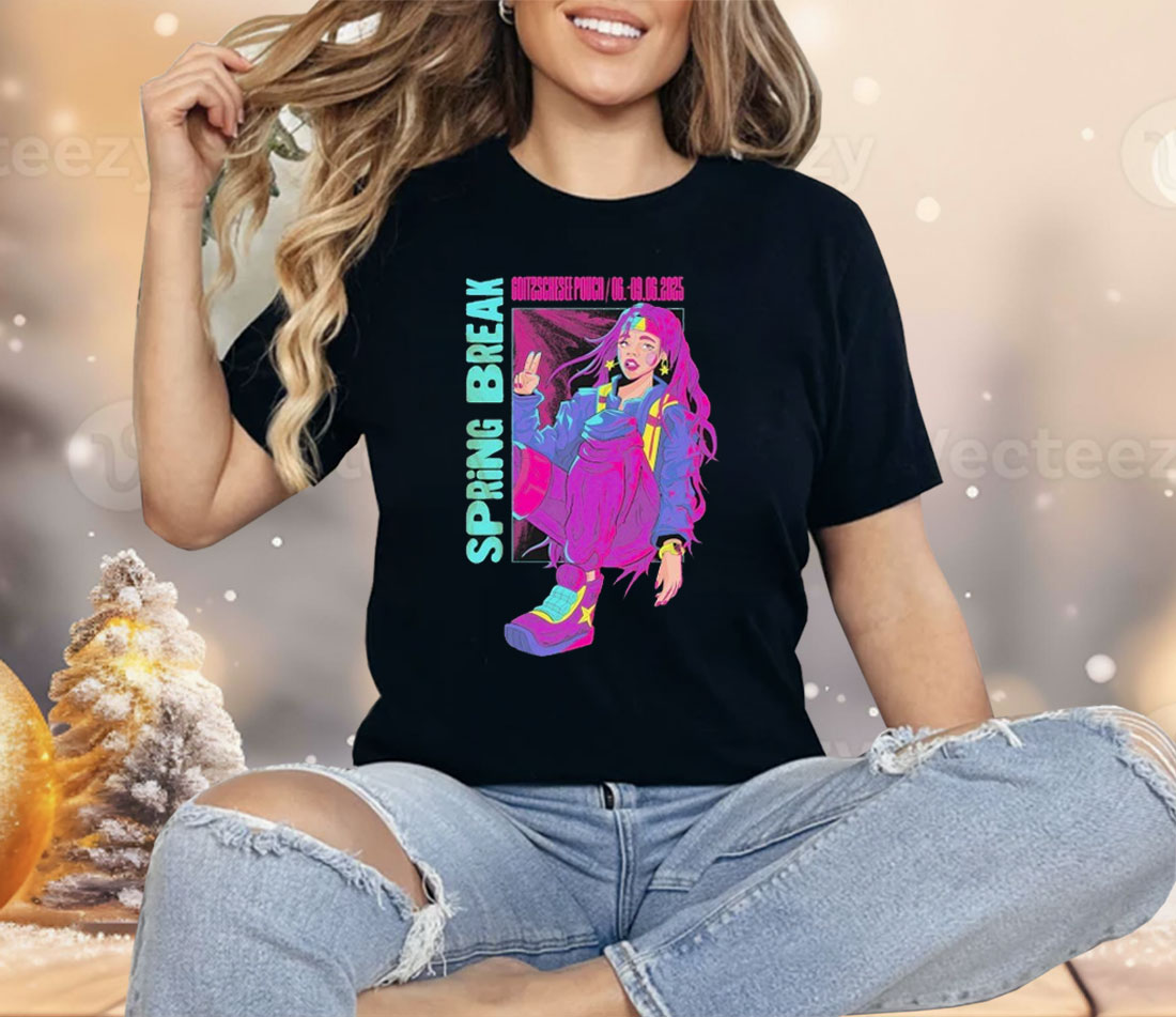 Sputnik Spring Break Festival Superheldin Shirt