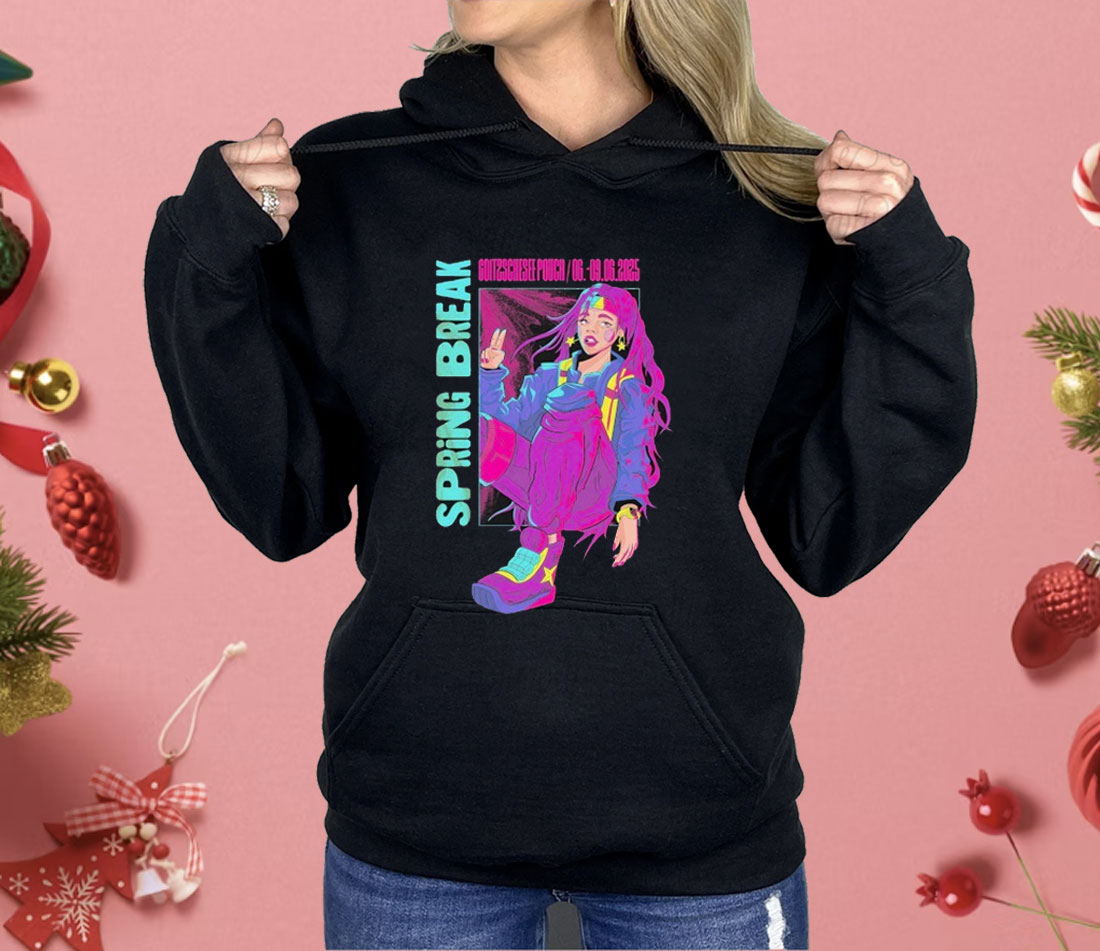 Sputnik Spring Break Festival Superheldin Shirt