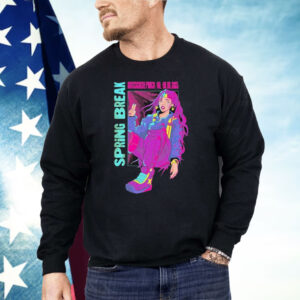 Sputnik Spring Break Festival Superheldin Shirt