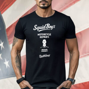 Squid Boy’s Motorcycle Repair’s Shirt