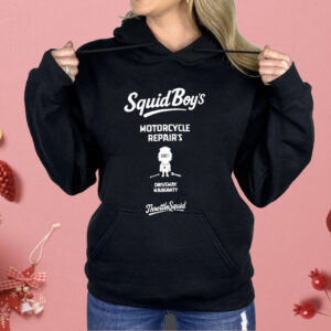 Squid Boy’s Motorcycle Repair’s Shirt