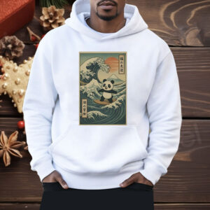 Surf’s Up Panda Retro Shirt