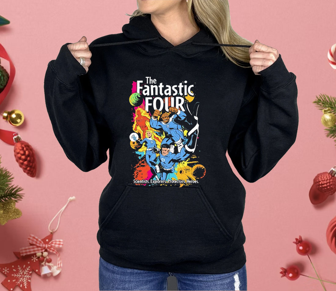 The Fantastic Four Scientists Explorers Protectors Heroes Shirt