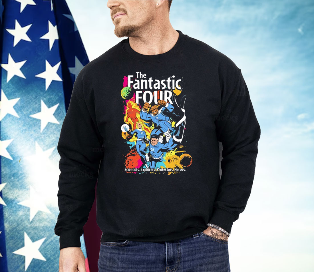 The Fantastic Four Scientists Explorers Protectors Heroes Shirt