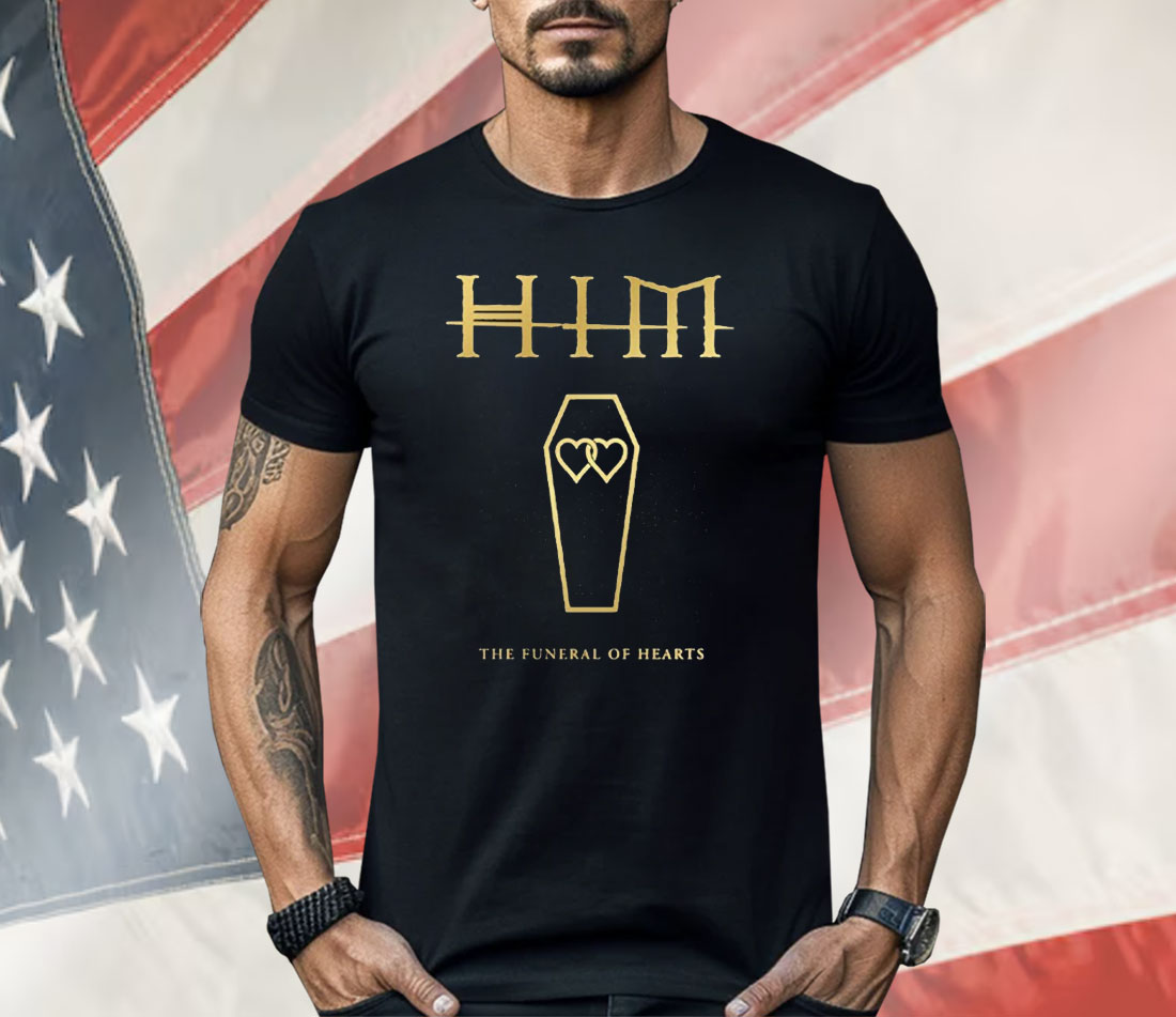 Ville Valo Heartagram HIM The Funeral Of Hearts Shirt
