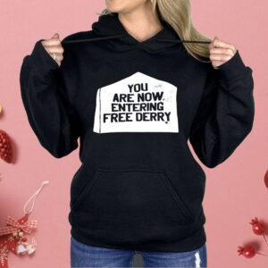 You Are Now Entering Free Derry Shirt